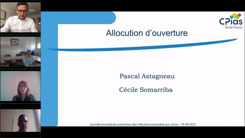 Journee Cpias Idf 16 Juin 21 Prevention Des Ias Speciale Covid 19 Ouverture Ploud Video France